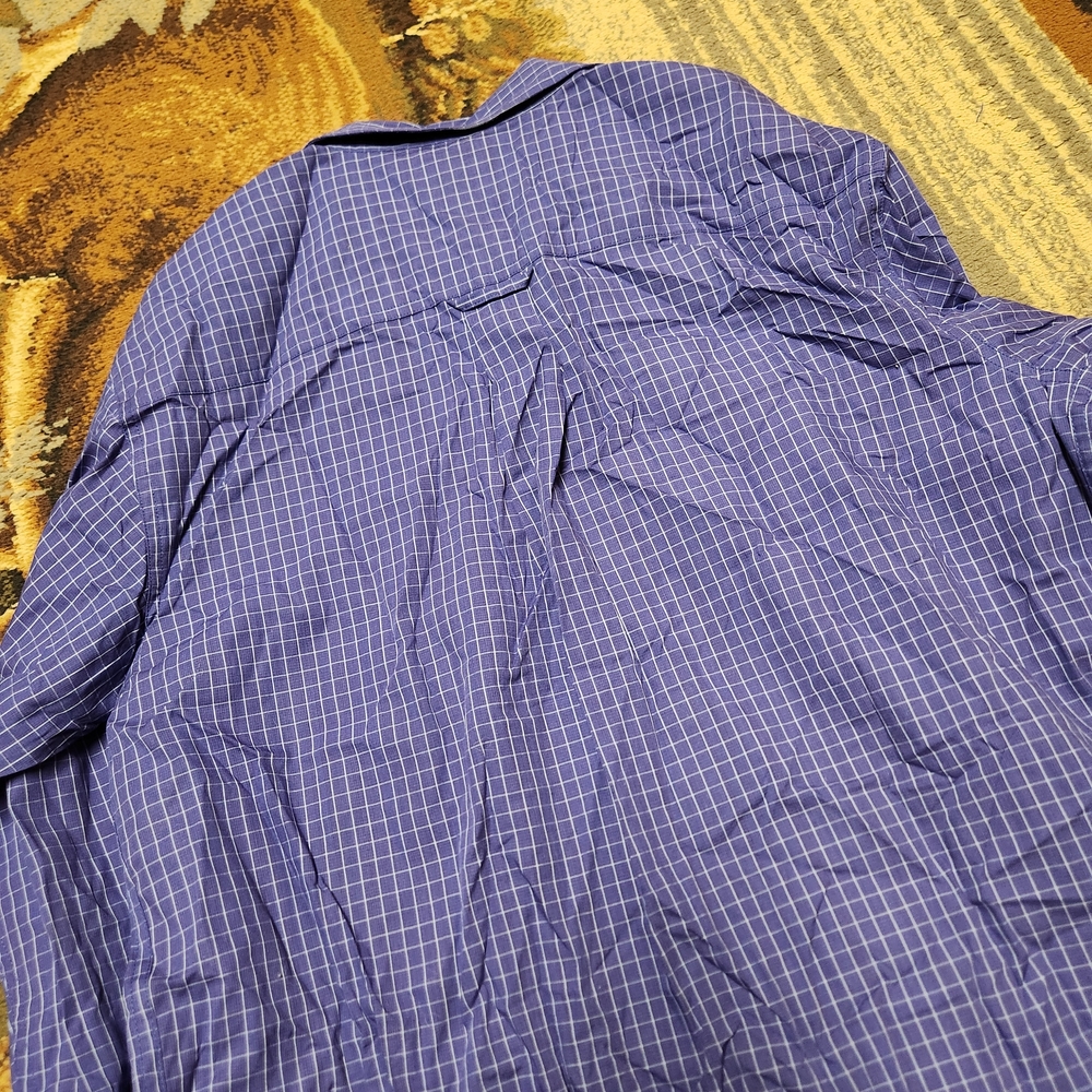 Wrangler Blue Button Down Shirt - Picture 10 of 10